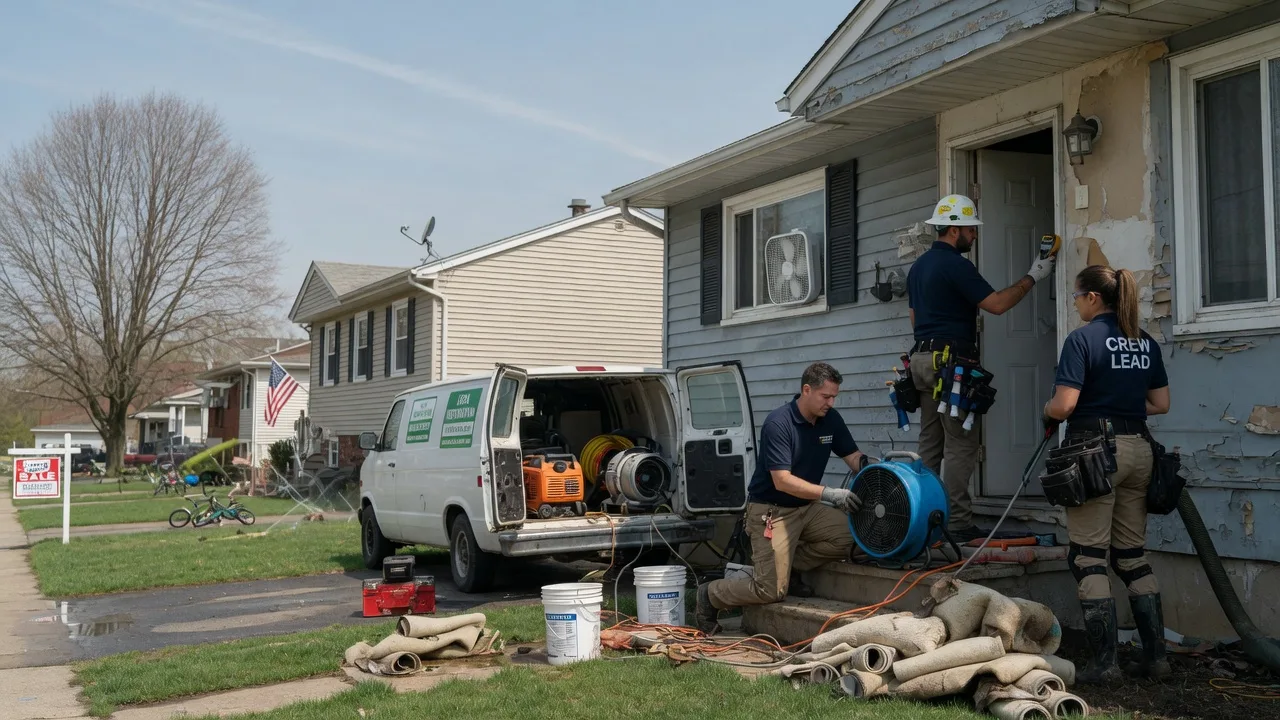 Flood Cleanup in Prescott, IA near me